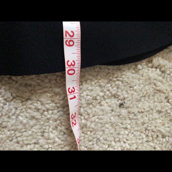 WHBM Striped Knit Dress Black and White Stripe (359) - Picture 5 of 8